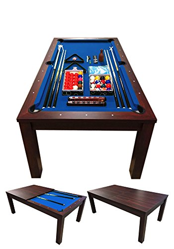 Billardtisch Billard Modell BLUE SKY Billard-Spiel 7 FT Messung 188 x 96 cm Neue von GRAFICA MA.RO SRL