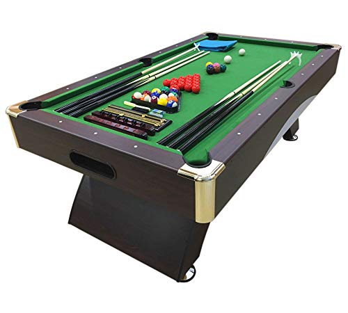 GRAFICA MA.RO SRL Billardtisch 8 ft Modell Leonida Billard Billard-Spiel Messung 220 x 110 cm Neue von GRAFICA MA.RO SRL