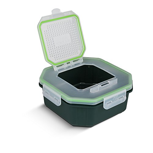 Greys Klip-Lok Flip Top Bait Box 17,5x17,5x7,5cm 2.4pt - Köderbox, Box zum Aufbewahren von Maden, Würmern & Co, Madendose, Madenbox, Angelbox Greys Klip-Lok Flip Top Bait Box 17,5x17,5x7,5cm 2.4pt - Köderbox, Box zum Aufbewahren von Maden, Würmern & Co, Madendose, Madenbox, Angelbox von Greys