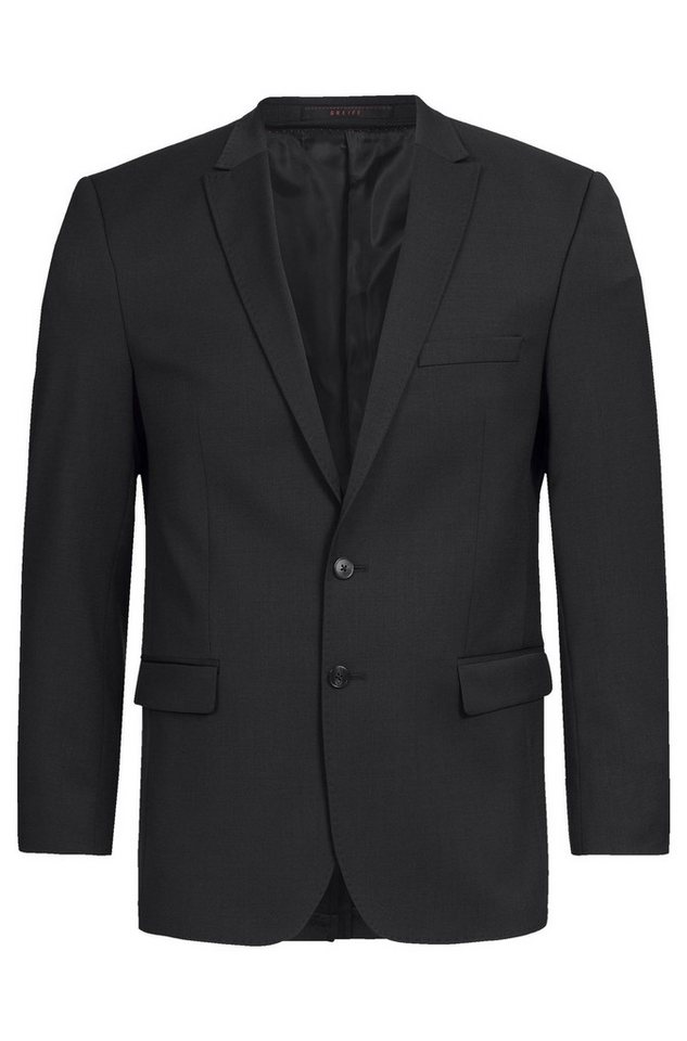 GREIFF Sakko Greiff Corporate Sakko Herren Modern WITH 37.5® Regular Schwarz 106 von GREIFF