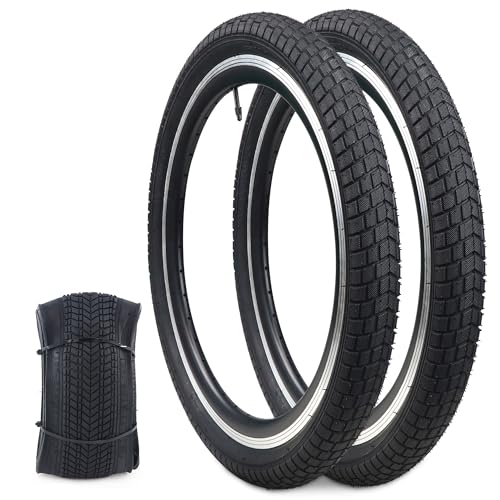 GRELiving 2 Stück 20 Zoll Reifen 20x2.125 Mantel 57-406 Fahrradreifen Kind MTB Bicycle Tires GRELiving 2 Stück 20 Zoll Reifen 20x2.125 Mantel 57-406 Fahrradreifen Kind MTB Bicycle Tires von GRELiving