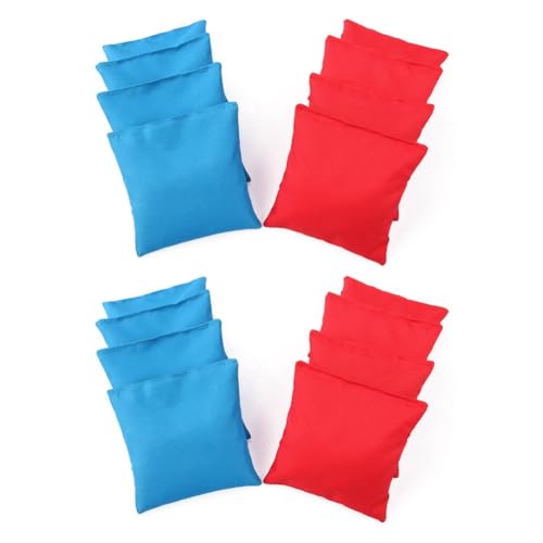 GREOHNMPAW 16er-Set Mini-Beanbags für Kinder. Cornhole-Beanbags zum Werfen, Ideal für Spiele im Freien. mit Füllung. von GREOHNMPAW