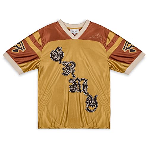Camiseta DE Football Grimey FIRE Route - Brown Spring 23 Camiseta DE Football Grimey FIRE Route - Brown Spring 23 von GRIMEY