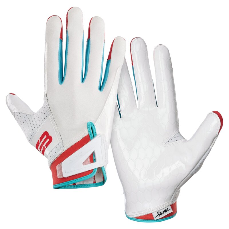 Grip Boost DNA 2.0 Receiver Gloves with Engineered Grip - weiß-bunt S von GRIP BOOST