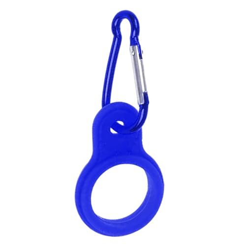 Wasserflaschenschnalle mit Karabiner-Clip, Silikon-Wasserflaschenhalter für Outdoor, Camping, Reisen, langlebig, tragbar, Wasserflaschen-Clipschnalle für Reisen von GRONGU