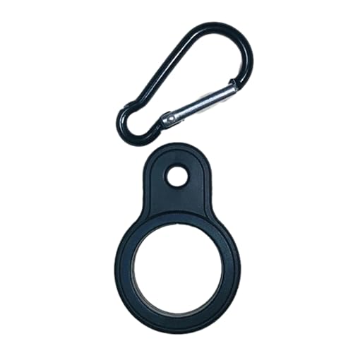 Wasserflaschenschnalle mit Karabiner-Clip, Silikon-Wasserflaschenhalter für Outdoor, Camping, Reisen, langlebig, tragbar, Wasserflaschen-Clipschnalle für Reisen von GRONGU