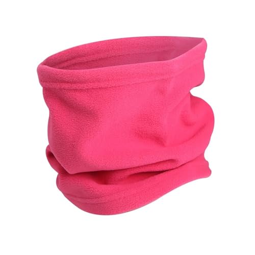 GSCLZ HalswäRmer Polar Fleece Halsrohr Ohrwärmer Angeln Skaten Laufen Sport Schal Gesichtsmaske Camping Wandern Halswärmer Warm Radfahren Kopfbedeckung(Plum) von GSCLZ