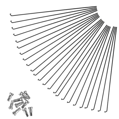 GSCLZ Ihr Fahrrad mit Stahlspeichen und Nippeln 275 mm/27 5 260 mm/26 289 mm/29er verbessert die Leistung und verlängert die Lebensdauer(275MM) von GSCLZ