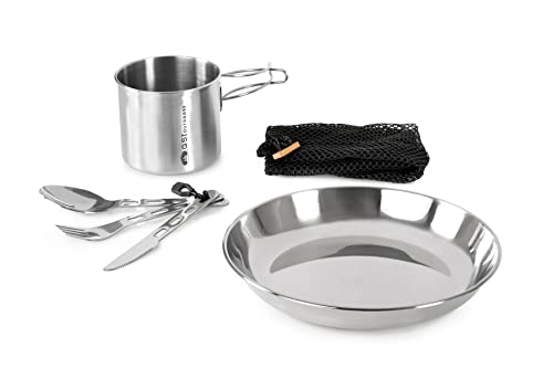 GSI Glacier Stainless Essgeschirr Set GSI Glacier Stainless Essgeschirr Set von GSI Outdoors