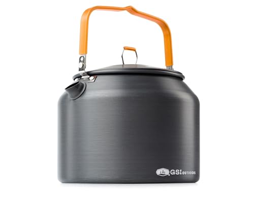 GSI Outdoors Halulite Teekessel, ultraleichtes Aluminium mit hervorragender Heizung, Metall, 1,8 Liter GSI Outdoors Halulite Teekessel, ultraleichtes Aluminium mit hervorragender Heizung, Metall, 1,8 Liter von GSI Outdoors