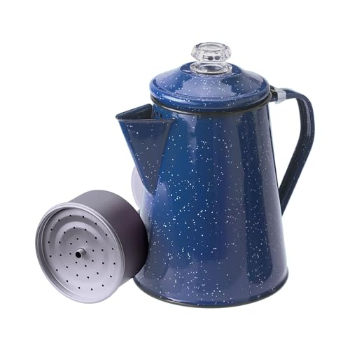 GSI Outdoors Kaffeekanne mit Perkolatoreinsatz 1,2 L Perkolator, blau, M GSI Outdoors Kaffeekanne mit Perkolatoreinsatz 1,2 L Perkolator, blau, M von GSI Outdoors