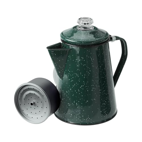 GSI Outdoors Kaffeekanne mit Perkolatoreinsatz 1,2 L Perkolator, grün, M GSI Outdoors Kaffeekanne mit Perkolatoreinsatz 1,2 L Perkolator, grün, M von GSI Outdoors