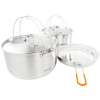 GSI Glacier Stainless Troop Kochgeschirr Set GSI Glacier Stainless Troop Kochgeschirr Set von GSI