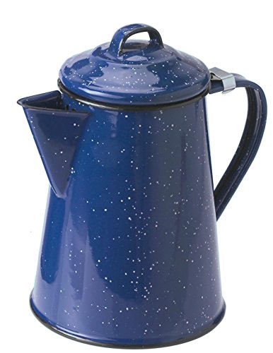 GSI Kaffeekanne Emaille, blau, 8 Tassen GSI Kaffeekanne Emaille, blau, 8 Tassen von GSI Outdoors
