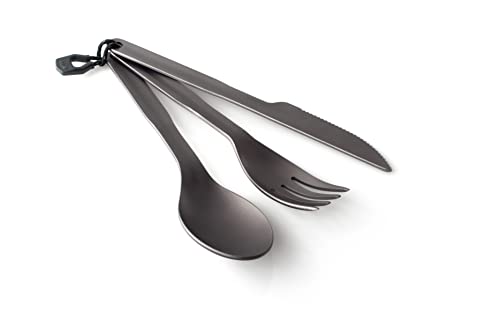 GSI Outdoors Herren Besteckset Halulite 3-teilig, Aluminium anodisiert, Einheitsgröße GSI Outdoors Herren Besteckset Halulite 3-teilig, Aluminium anodisiert, Einheitsgröße von GSI Outdoors