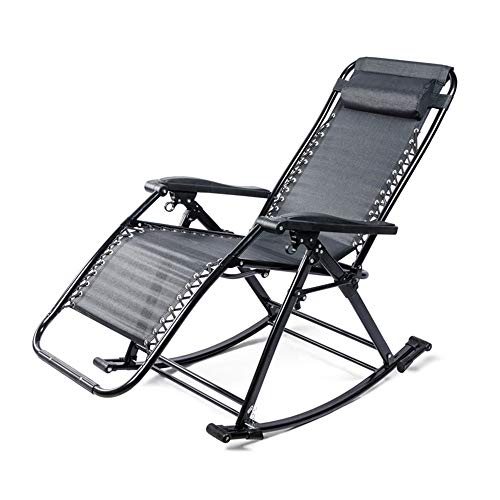 GSKXHDD Tragbarer Klappstuhl, klappbarer und Verstellbarer Sessel, robust, leicht zu verstauen, verstellbare Position, ideal zum Entspannen im Garten, auf der Terrasse oder im Schwimmbad Independence von GSKXHDD