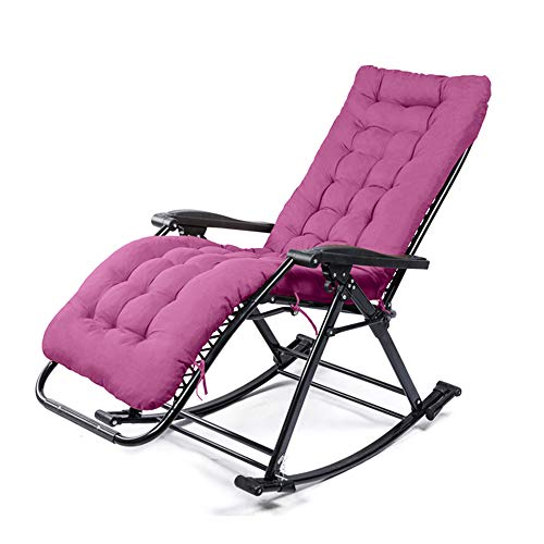 Tragbarer Klappstuhl, Zero Gravity, zusammenklappbarer Outdoor-Liegestuhl/Sonnenliege, der Stuhl kann vollständig zurückgelehnt werden, er ist auf die Position verstellbar, die zu Ihrer Entspannung von GSKXHDD