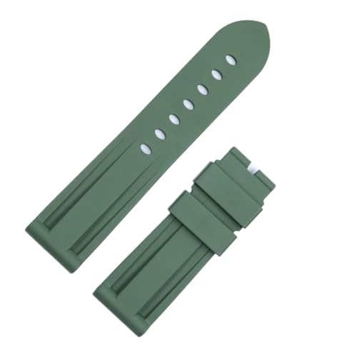 GSZCCZS 22/24 mm Gummiarmband als Ersatz für das wasserdichte Silikonarmband der Panerai-Serie von GSZCCZS