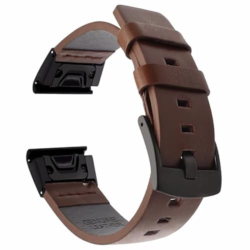 GSZCCZS 22mm Armband für MARQ Serie/Epix/Approach S60 Leder Smart Watch Band Für Instinct Sport Handgelenk Strap von GSZCCZS