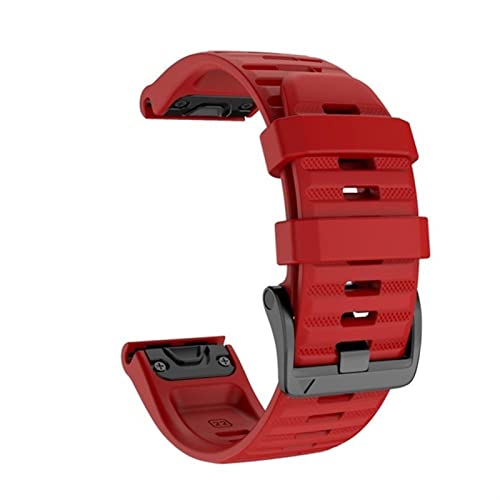 GSZCCZS 26 20 22 mm Silikon-Schnellverschluss-Armband für Fenix ​​7X 6X Uhr Easyfit-Armband von GSZCCZS