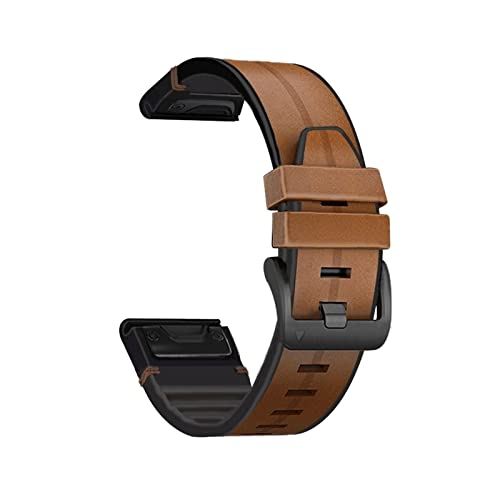 GSZCCZS 26 22 mm Armband für Fenix ​​7 7X 6X 6 Pro 5X 5Plus 3HR 935 945 MK1 S60 Band Easyfit Quick Release Wirstband von GSZCCZS