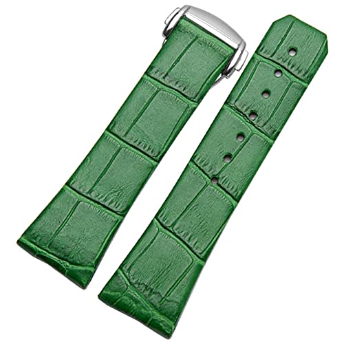 GSZCCZS Echtes Leder Uhrenarmband für Omega Constellation Double Eagle Serie Herren Damen 17mm 23mm Armband von GSZCCZS