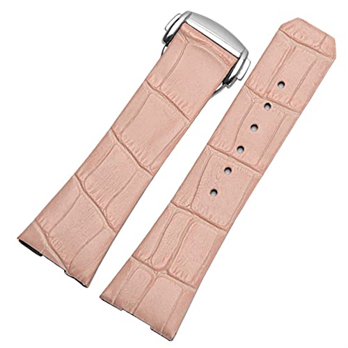 GSZCCZS Echtes Leder Uhrenarmband für Omega Constellation Double Eagle Serie Herren Damen 17mm 23mm Armband von GSZCCZS