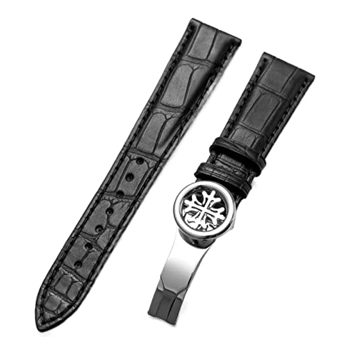 GSZCCZS Für Patek Philippe Uhrenarmband 5146 5396. Echtes Alligatorlederarmband von GSZCCZS