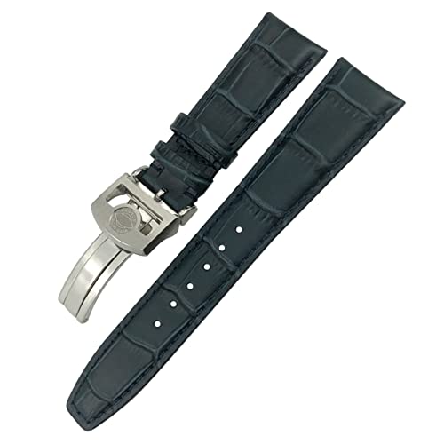 GSZCCZS Rindslederarmband für IWC Portugieser Portofino Pilot Echtleder 20mm 21mm 22mm Uhrenarmband Sphärische Schnalle von GSZCCZS