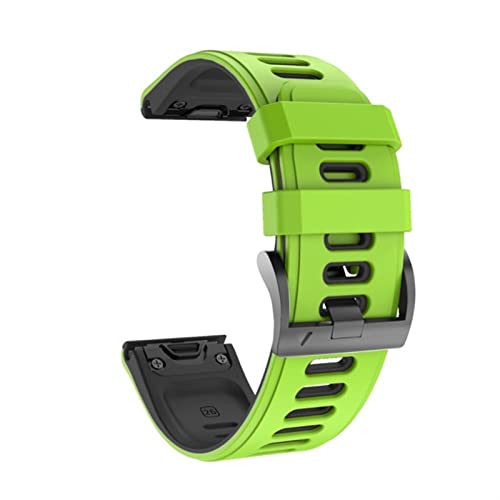 GSZCCZS Silikon Smart Watch Band Armband Riemen für Garmin Fenix ​​7X 7 6X 6 Pro 3HR Release 22 26mm Quick Easyfit Armband Correa von GSZCCZS