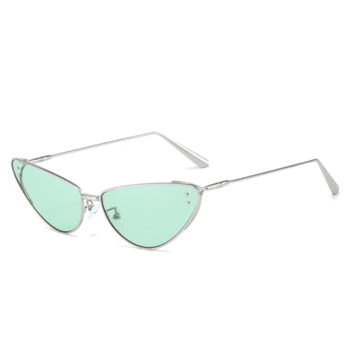 Metall Sexy Katze Auge Damen Sonnenbrille Luxus Rosa Sonnenbrille Mode Kleine Bogen Schwarze Brille Schattierungen von GSZCCZS