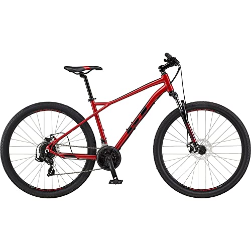 GT Aggressor Sport 29 Zoll Mountainbike Hardtail MTB Fahrrad 29" Mountain Bike (rot, 50 cm) von GT