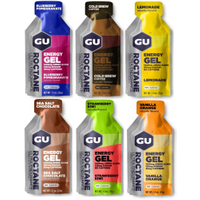 Roctane Energy Gel 6er Testpaket (6x32g) von GU Energy Labs