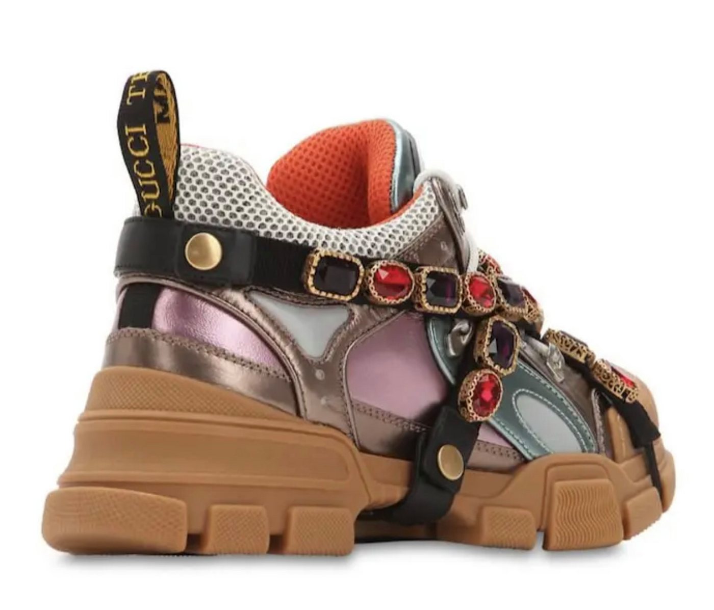 GUCCI Flashtrek Removable Crystal Trainers 36,5 Sneaker von GUCCI