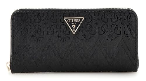 GUESS Adelard SLG Large Zip Around Wallet Black GUESS Adelard SLG Large Zip Around Wallet Black von GUESS
