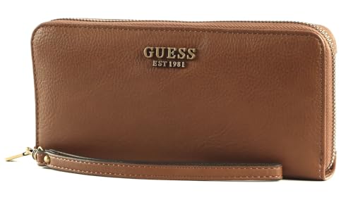 GUESS Arja SLG Large Zip Around Wallet Cognac von GUESS