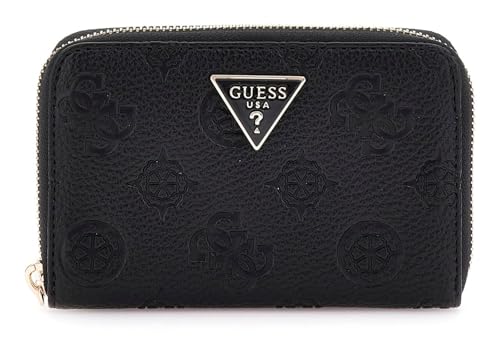 GUESS Cresidia SLG Zip Around Wallet M Black GUESS Cresidia SLG Zip Around Wallet M Black von GUESS