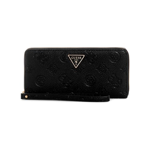 GUESS Damen Cresidia Around Large Zip Wallet Clutch, Schwarz, Einheitsgröße GUESS Damen Cresidia Around Large Zip Wallet Clutch, Schwarz, Einheitsgröße von GUESS