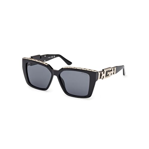 GUESS Damen Gu7915 Sonnenbrille, Schwarz (Shiny Black), Einheitsgröße von GUESS