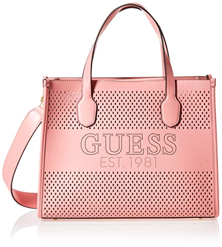 GUESS Damen Handtasche Katey Perf pink von GUESS