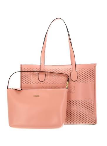 GUESS Damen Shopper Katey Perf pink von GUESS