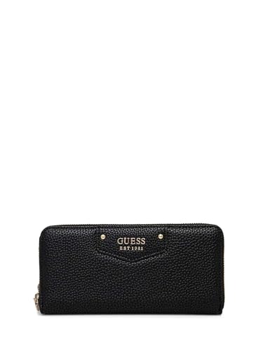GUESS Eco Brenton SLG Large Zip Around Wallet L Black GUESS Eco Brenton SLG Large Zip Around Wallet L Black von GUESS