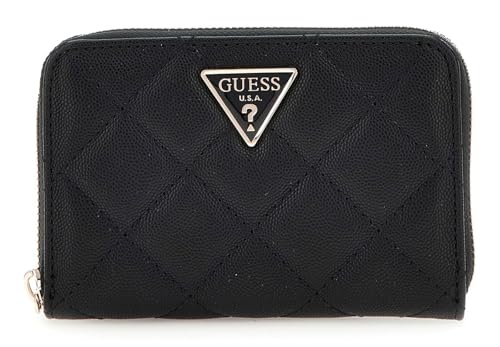 Guess Eco Carly SLG Medium Zip Around Wallet Black, Nero Guess Eco Carly SLG Medium Zip Around Wallet Black, Nero von GUESS