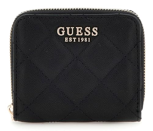 GUESS Eco Carly SLG Small Zip Around Wallet Black GUESS Eco Carly SLG Small Zip Around Wallet Black von GUESS