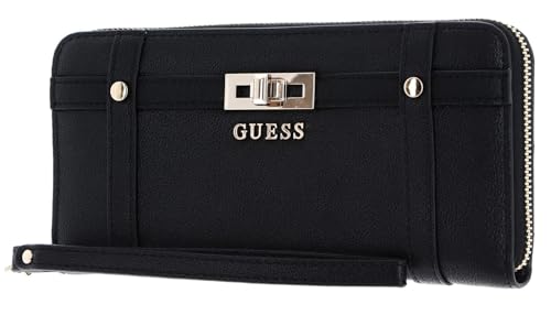 GUESS Emilee Large Zip Around Black von GUESS