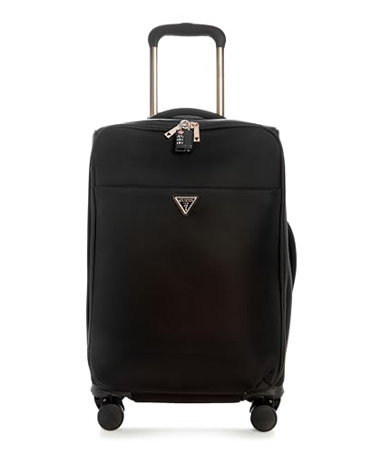 GUESS Follie Koffer mit 8 Rollen, schwarz, Handgepäck, 50,8 cm, Schwarz, Carry-On 20-Inch, Follie Koffer mit 8 Rollen, 50,8 cm von GUESS