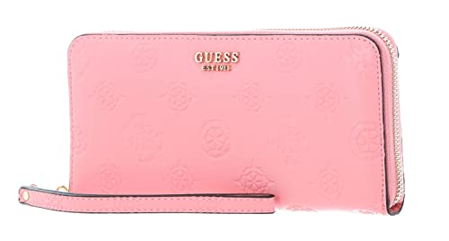 GUESS Galeria SLG Large Zip Around Wallet Pink von GUESS