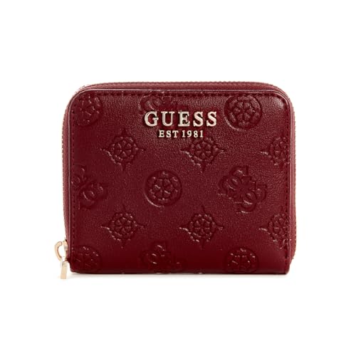 GUESS Gerty SLG Small Zip Around Wallet Claret GUESS Gerty SLG Small Zip Around Wallet Claret von GUESS