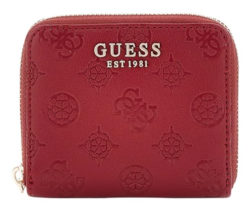 GUESS Gerty SLG Small Zip Around Wallet Claret GUESS Gerty SLG Small Zip Around Wallet Claret von GUESS