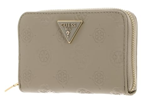 GUESS Jena Zip Around Wallet M Tortora Logo, Logo tortora, m GUESS Jena Zip Around Wallet M Tortora Logo, Logo tortora, m von GUESS